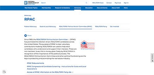 REALTORS® Political Action Committee