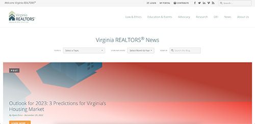 Virginia REALTORS® News